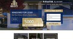 Desktop Screenshot of bigcitywindows.com